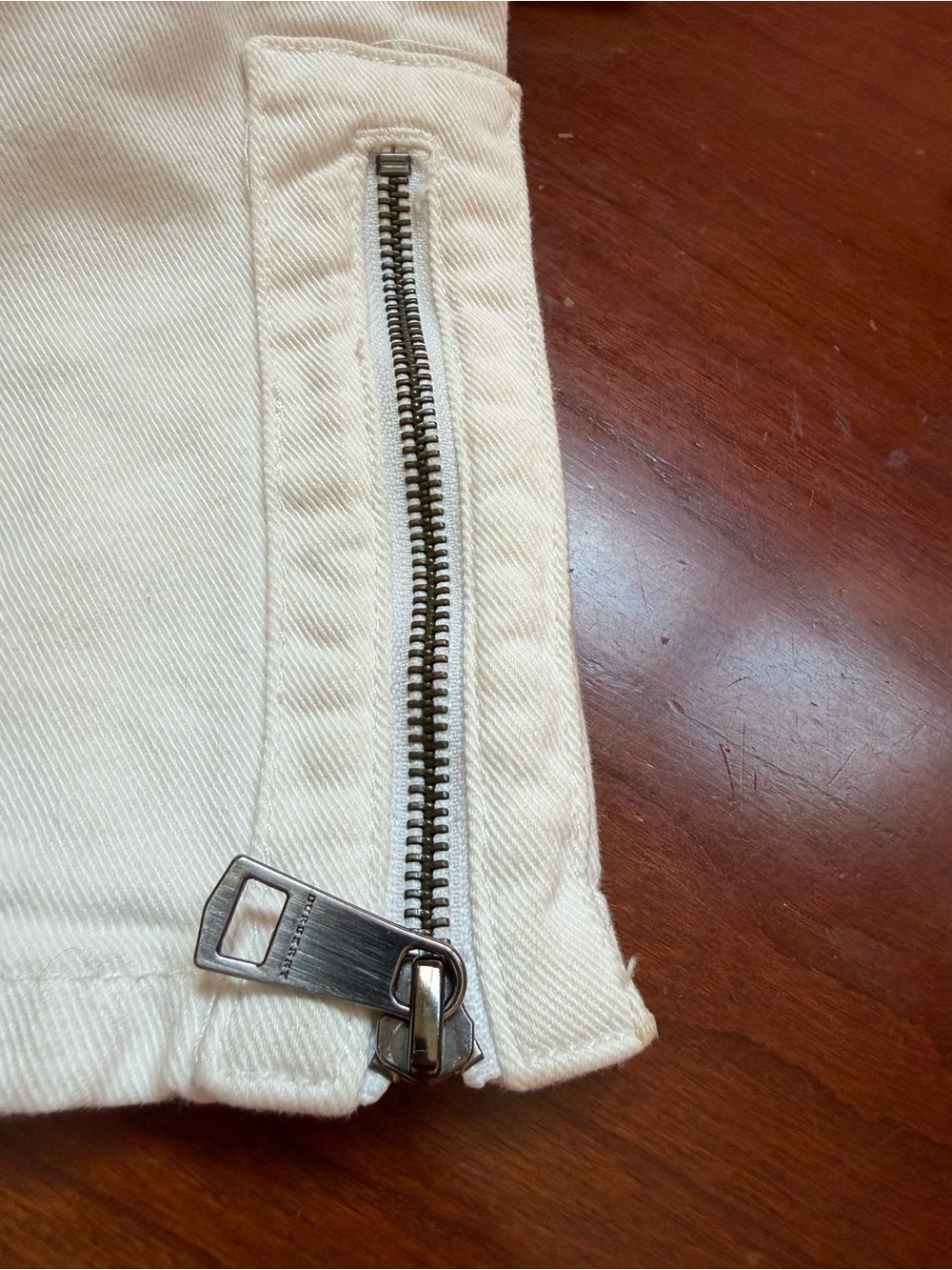 Burberry London Culham 27R white skinny mid-rise - Picture 6 of 8